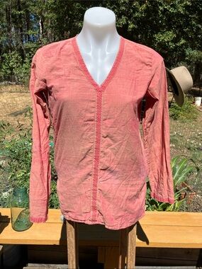 Fabindia 100% cotton lightweight top L (fits smaller)